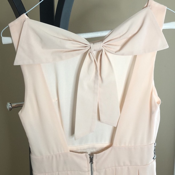 Top Shop PLEATED BOW DRESS - Picture 3 of 7